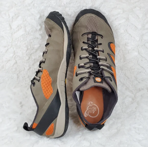 MERRELL True Glove Brindle/Harvest Pumpkin J85531 Hiking Men's SZ 11. - Picture 1 of 11